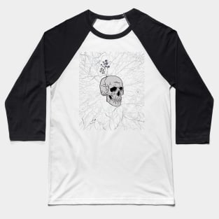 Happy New year Skull Baseball T-Shirt